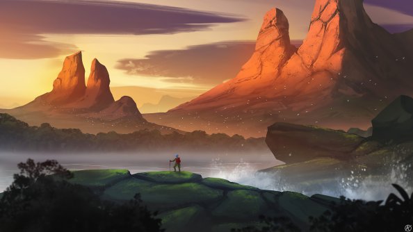 Hiking To Nature