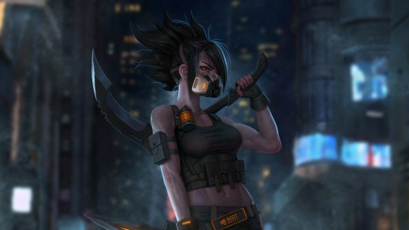 Akali Cyberpunk