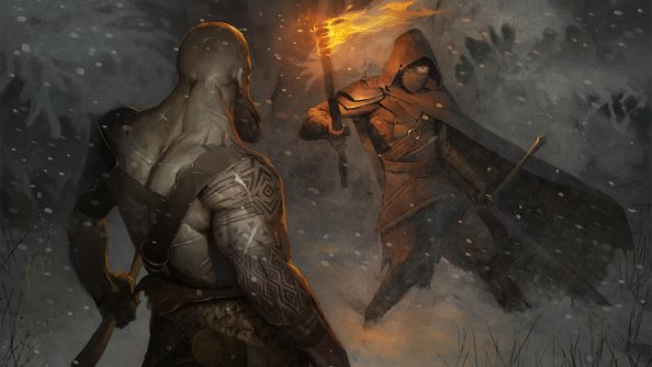 God Of War 4 Video Game Artwork