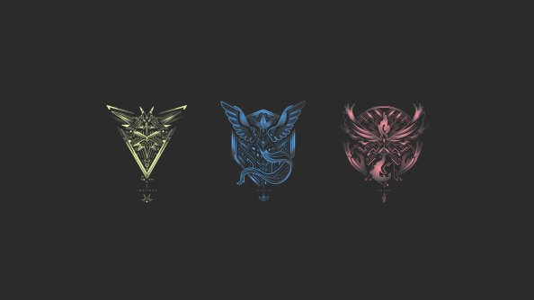 Pokemon Go Teams Minimalism