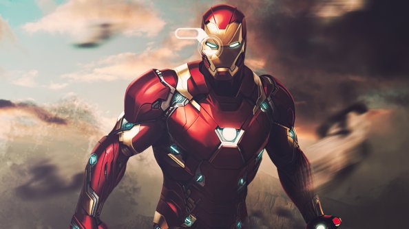 The Iron Man Poster 4k