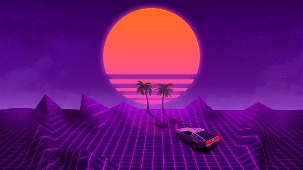 Retrowave Purple Dream