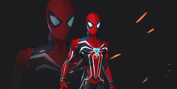 Spiderman Black Suit 5k
