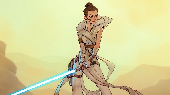 Rey Skywalker Star Wars Fanart 5k