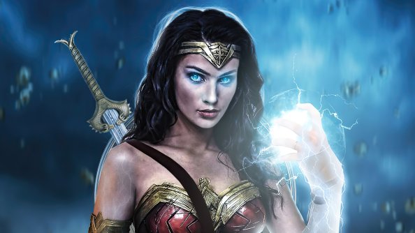Wonder Woman Powers 4k