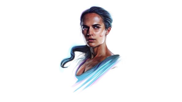Alicia Vikander Lara Croft 4k