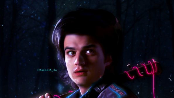 Joe Keery Stranger Things Fan Art 4k