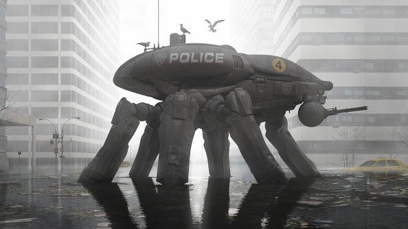 Fortress Manhattan Police 4k