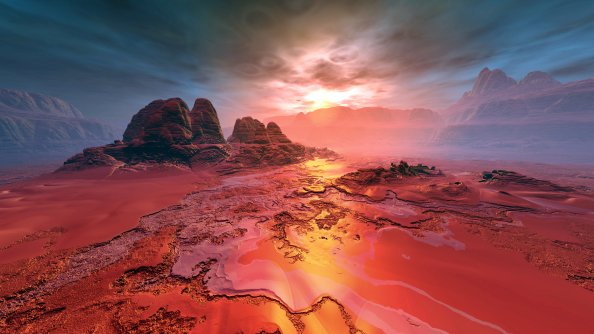 Landscape Illustration Conceptual Art