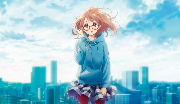 Kyoukai No Kanata Anime Girl Kuriyama Mirai