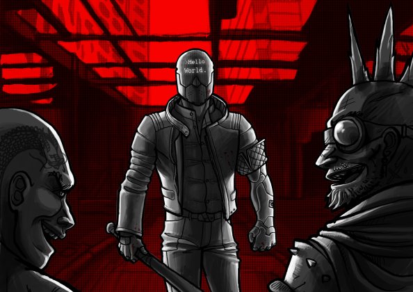 Ruiner Video Game Fanart 4k