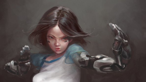 Alita Battle Angel Art