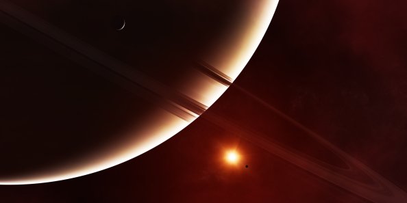 Planets Ring 8k