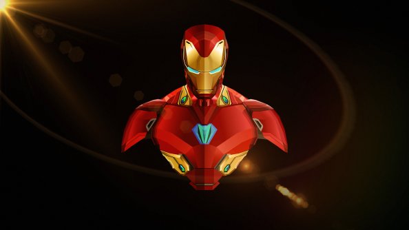 Iron Man Illustration Art