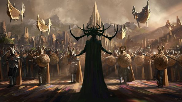 Marvels Thor Ragnarok Concept Art