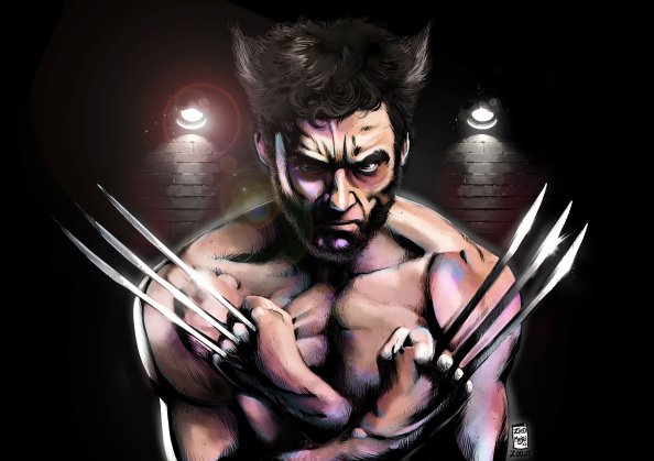 Wolverine Digital Art 4k