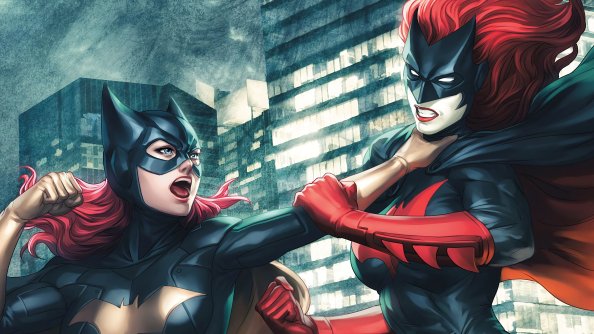 Batgirl Vs Batwoman Fight