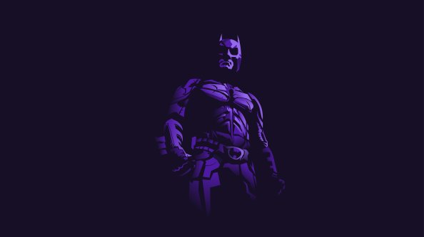 Batman 4k Minimalism Art