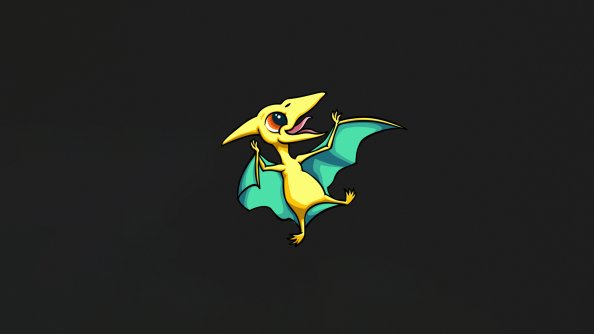 Little Dragon Falling Minimal 5k