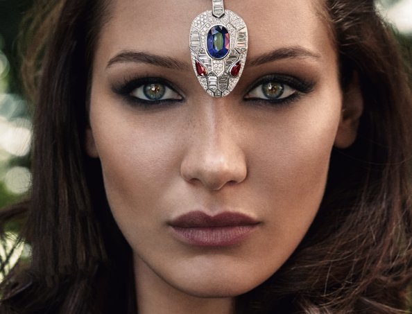 Bella Hadid Harpers Bazaar Arabia 2017