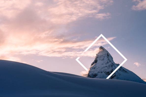 Winter Snow Nature Mountains Abstract 4k