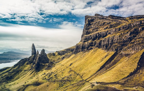 Beautiful Landscape Mountains Sky 4k