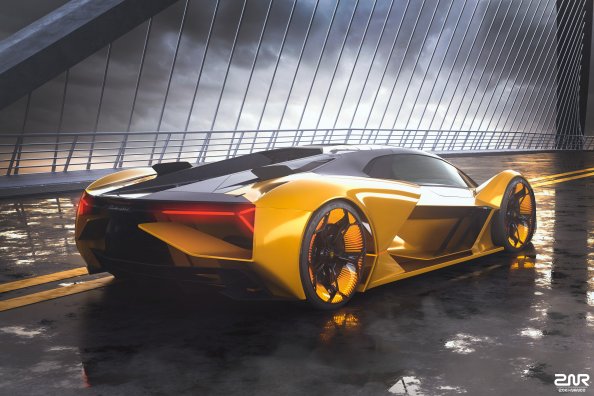 Lamborghini Terzo Millennio 4k 2019