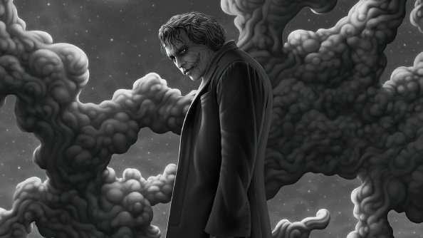 Joker The Dark Knight Art 4k
