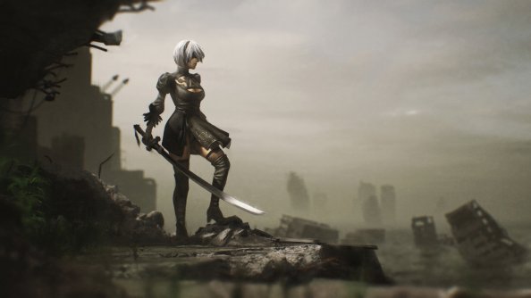 YoRHa 2B NieR Automata 5k