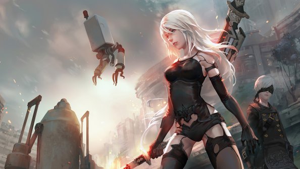 2b Nier HD Art