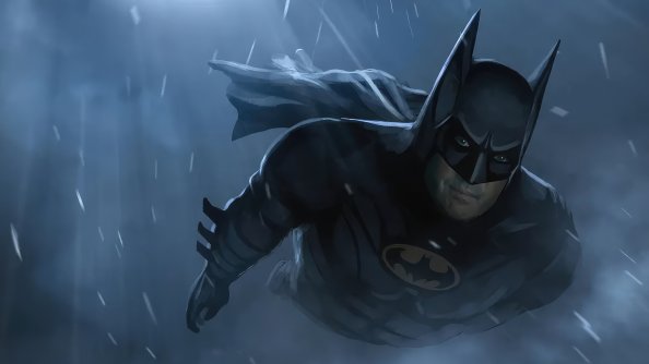 Batman Michael Keaton The Flash 4k 2023