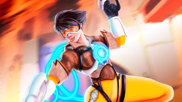 Tracer Overwatch Artwork New