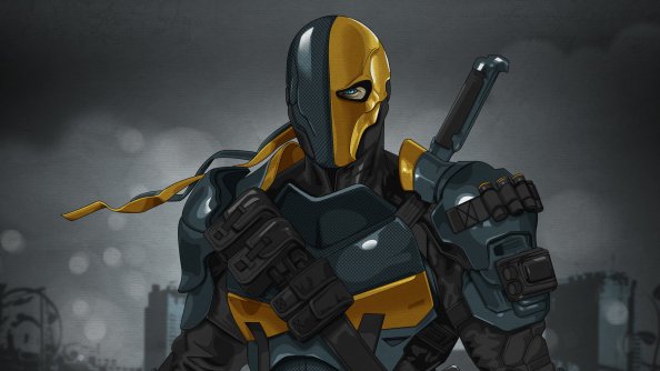 Deathstroke Dc Comics Art