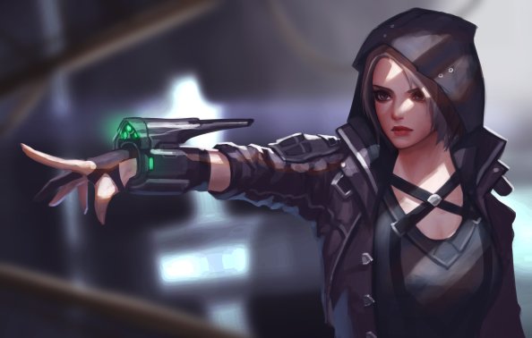 Thief Girl Art 4k