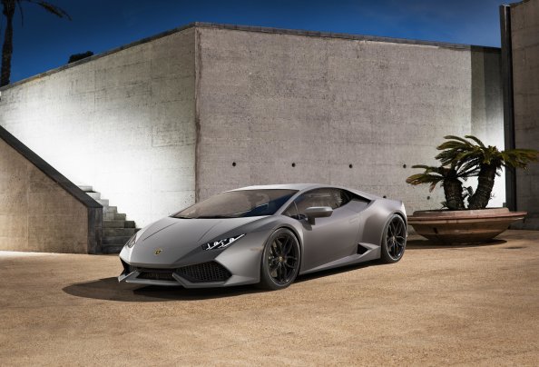 Lamborghini Huracan Silver Matt Paint
