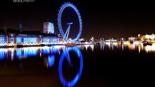 London Eye River Thames