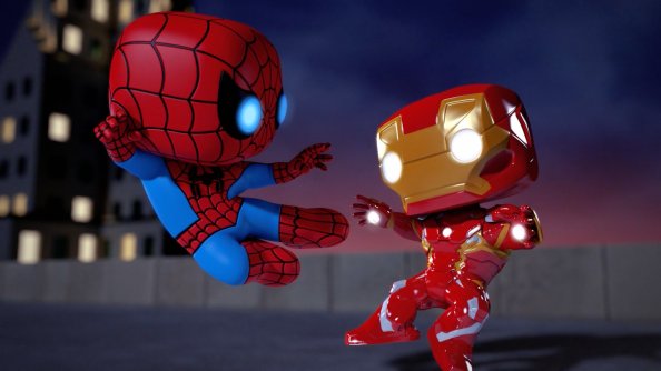 Iron Man Vs Spiderman Spellbound Animated Movie