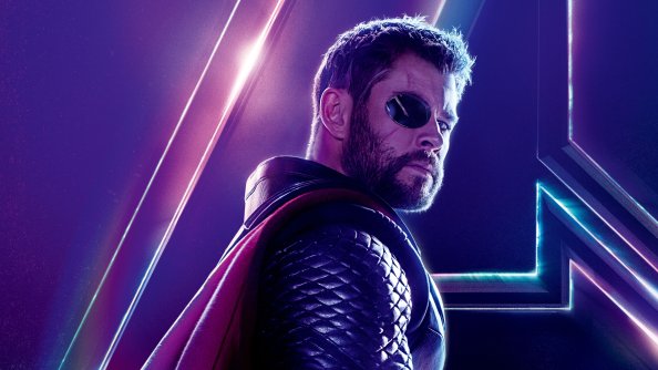 Thor In Avengers Infinity War New 8k Poster