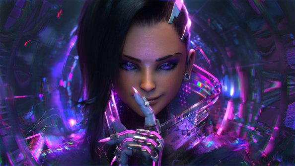 Sombra Overwatch Artwork