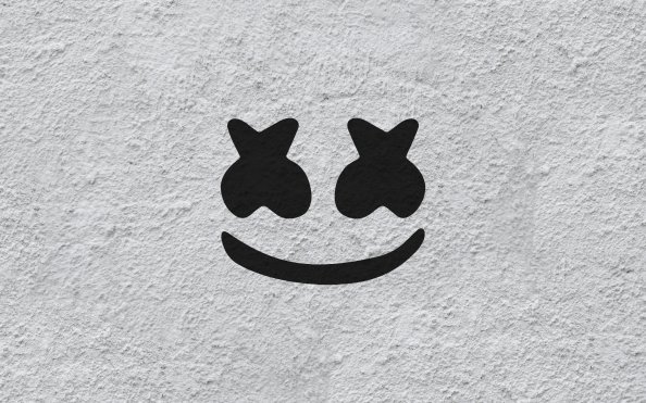 Marshmello Logo 4k