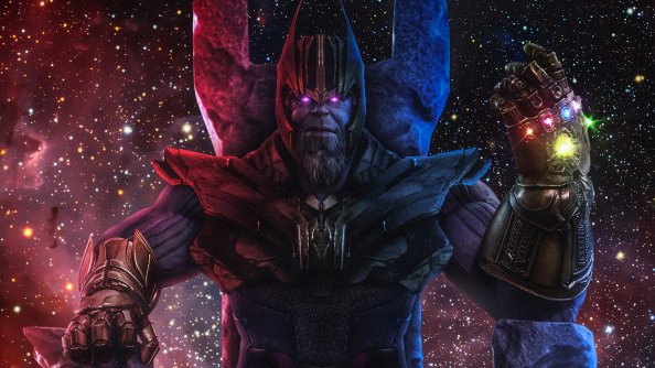 Thanos The End Is Near Art