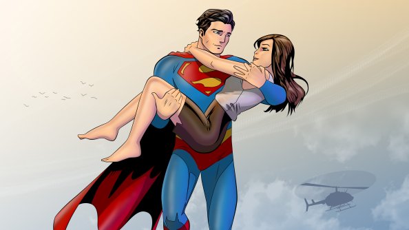 Superman And Lois Artwork 5k