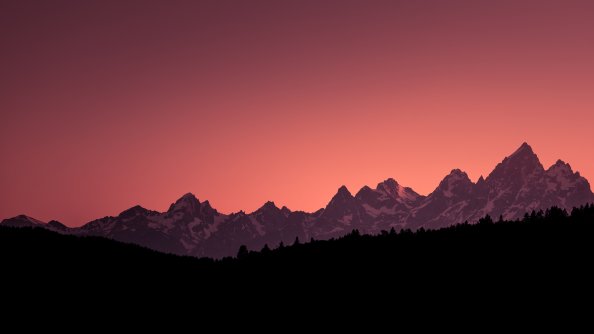 Grand Teton Sunset