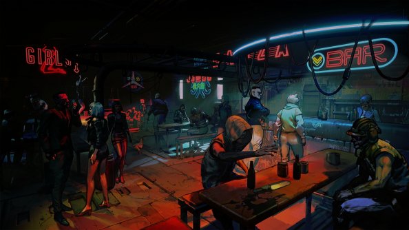 Ruiner Cyberpunk Scifi Artwork