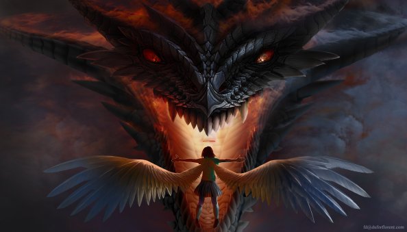 Dragon Vs Angel