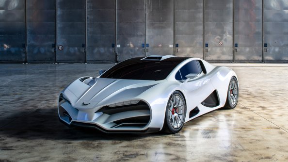 Milan Red 2018 Hyper Car