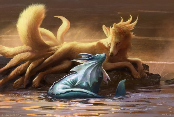 Vaporeon And Ninetales