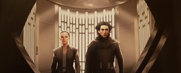 Rey Kylo Ren In Star Wars The Last Jedi Artwork