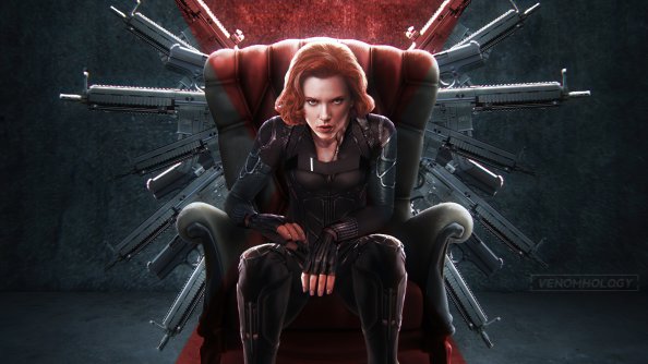 Black Widow 2020 Artwork 4k