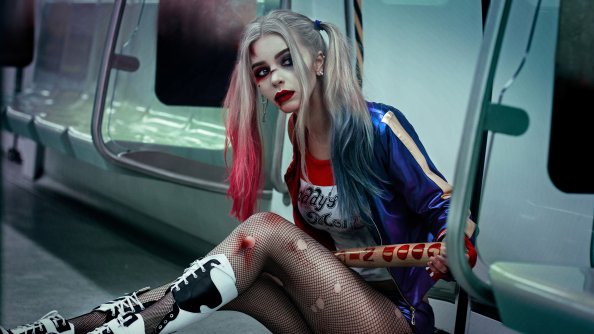 Harley Quinn Cosplay Art